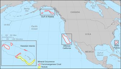 An initial spatial conflict analysis for potential deep-sea mining of marine minerals in U.S. Federal Waters